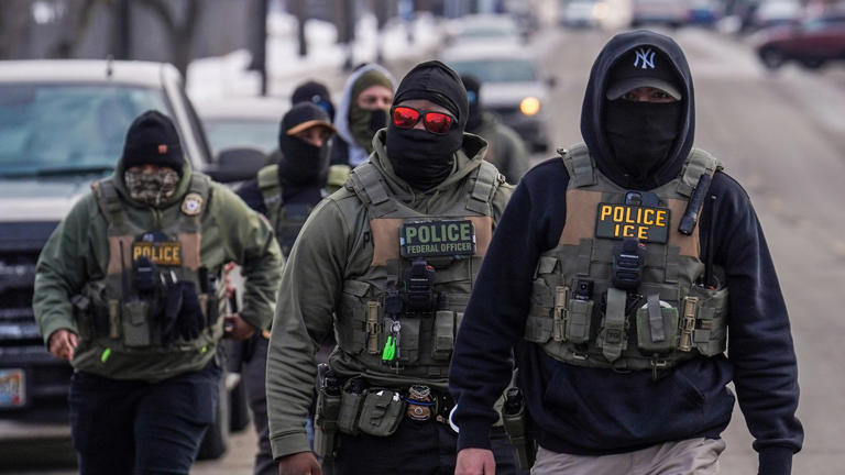 ICE plans to spend between $10m (£7.4m) and $20m (£14.8m) on the gloves. File pic: AP Photo