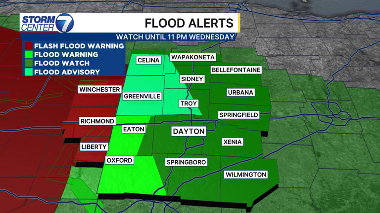 Flash flood emergency for parts of the area