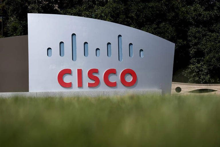 Cisco networking sales surge on AI demand. Why the stock is down.