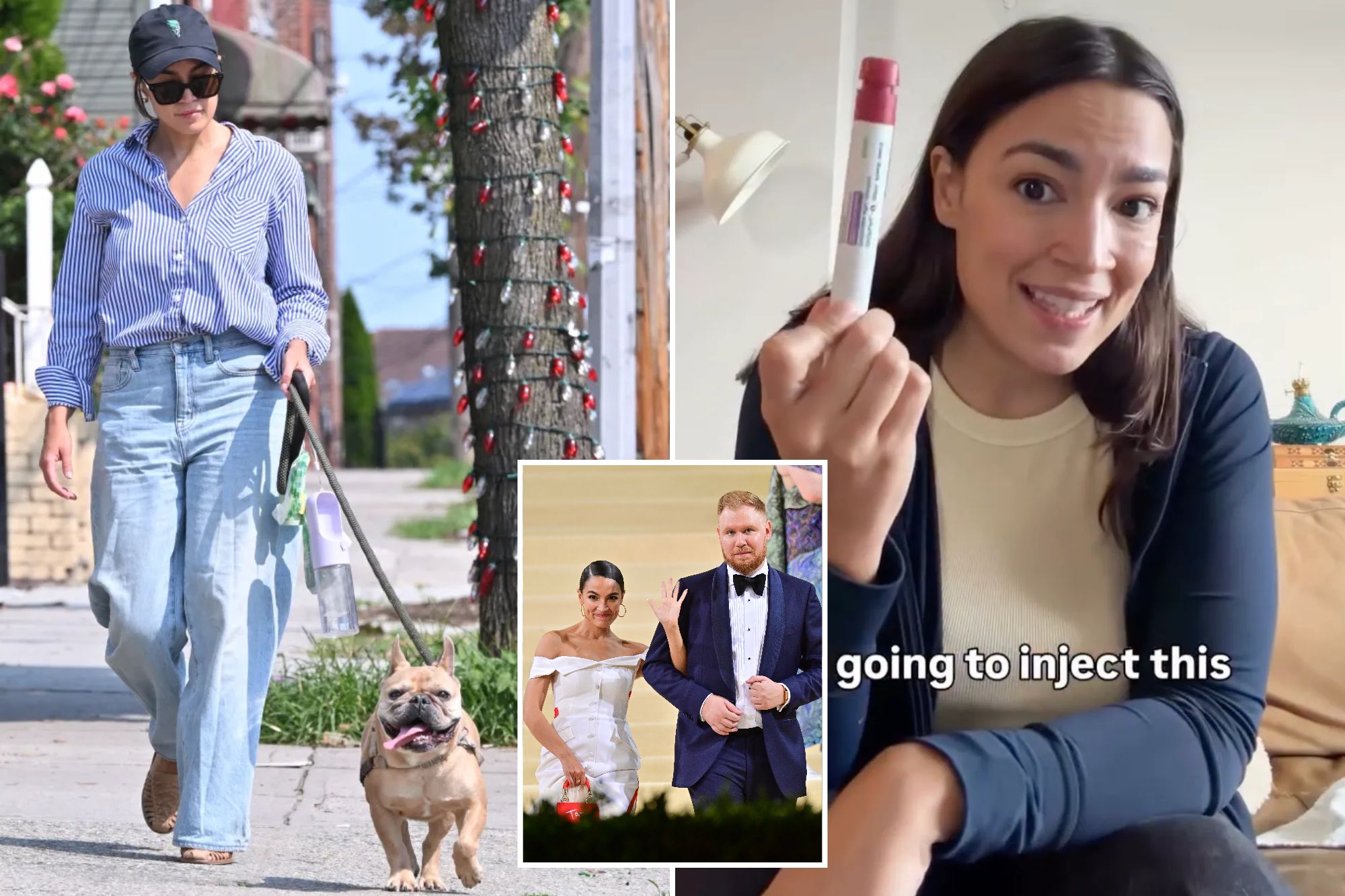 AOC is latest pol-ebrity who doesn't comment on her private life — other than the inside of her ovaries, of course