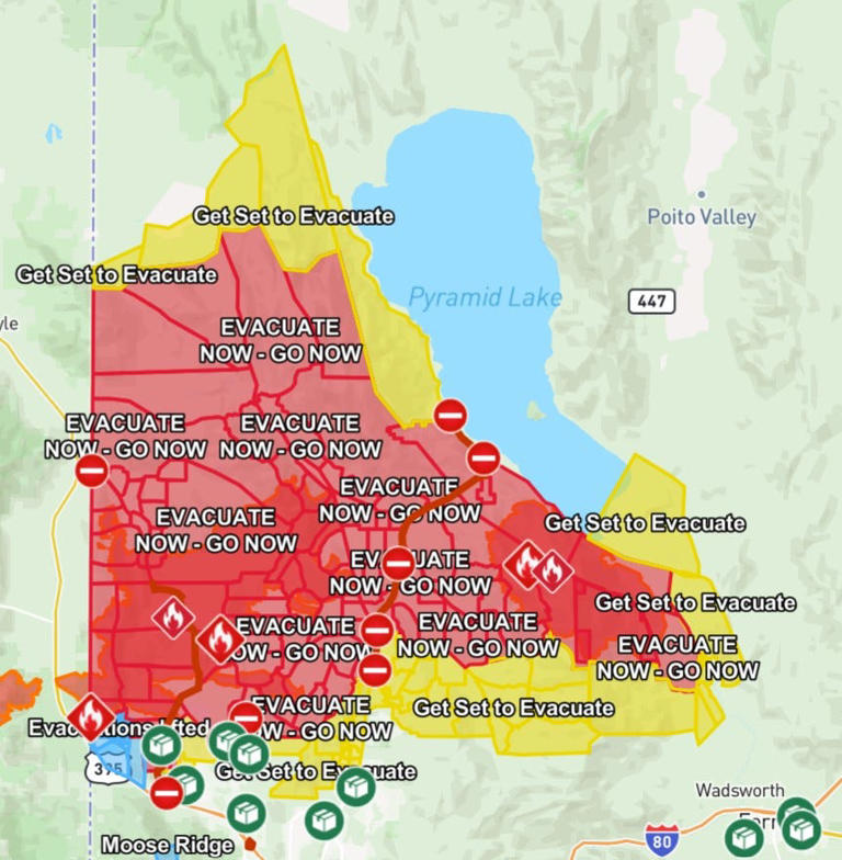 Bug Fire Wednesday update: 9 WCSD schools to remain closed Thursday