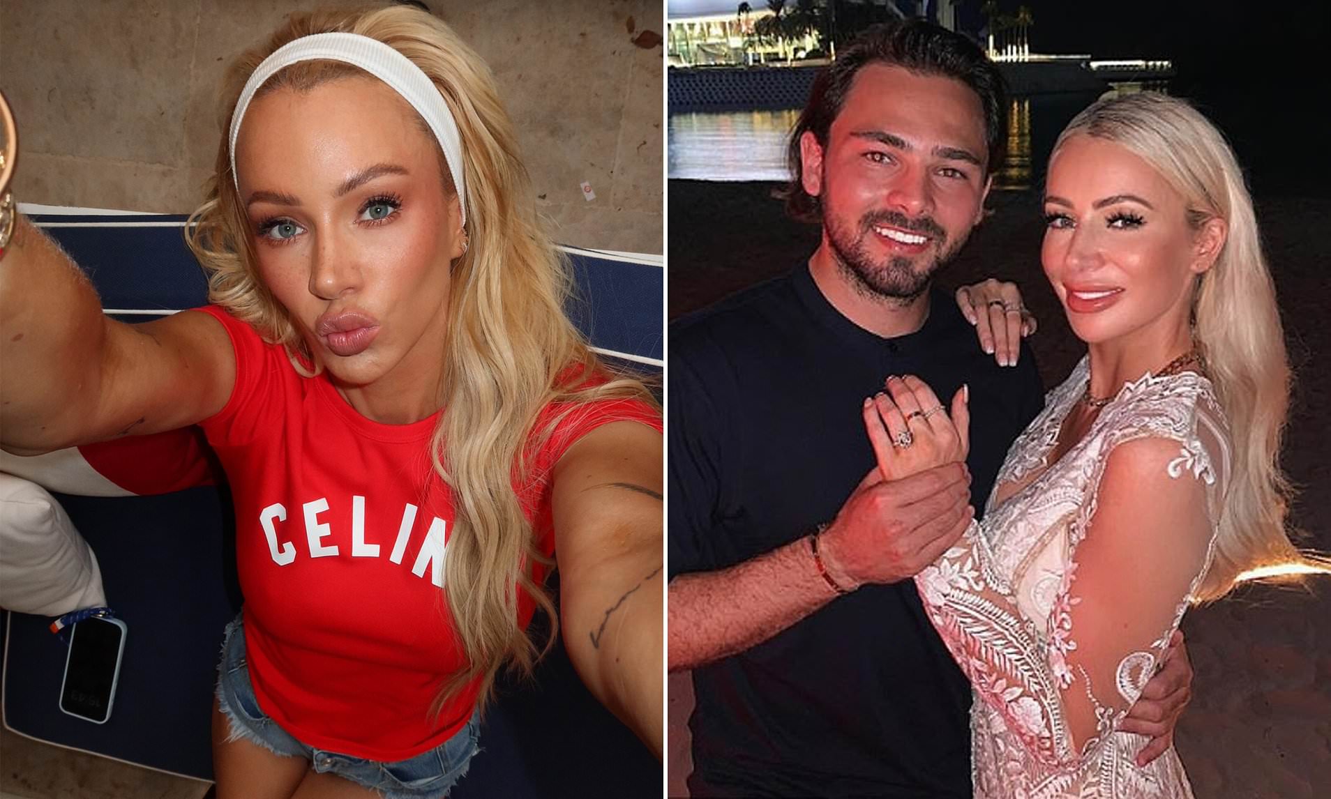 Olivia Attwood takes a cryptic swipe at ex Bradley Dack by re-sharing a sweary rant
