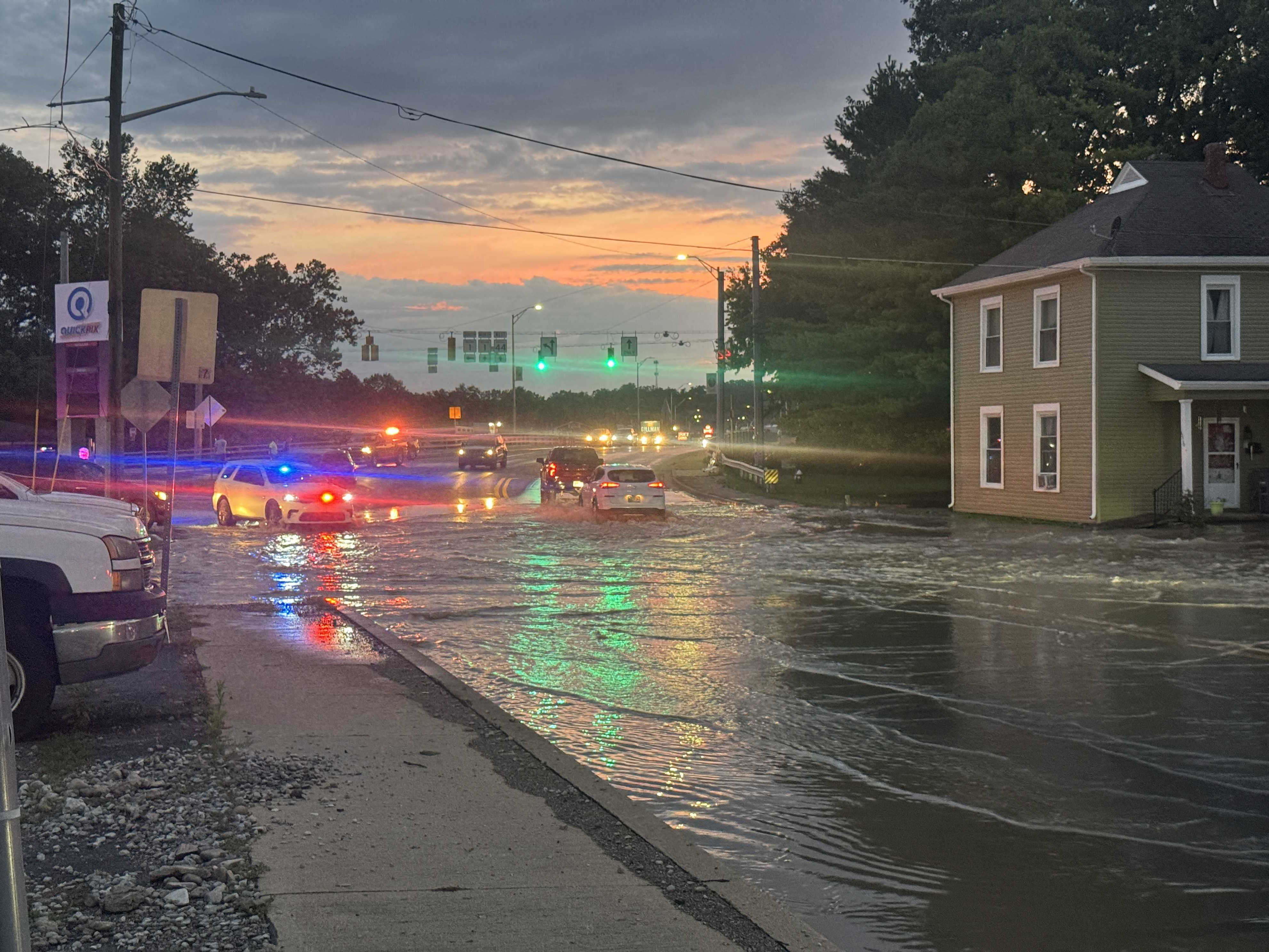 Flood warnings: Evacuations underway across parts of SE Indiana as river rises