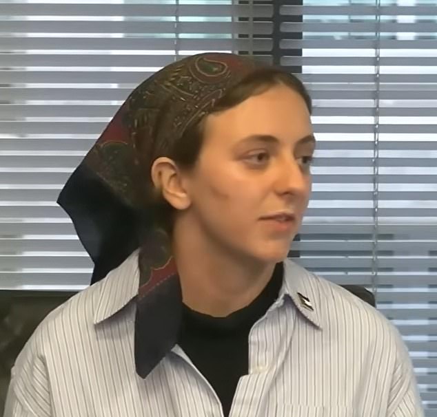 Organiser Yasmine Johnson (pictured) said violence was a 'legitimate political act'