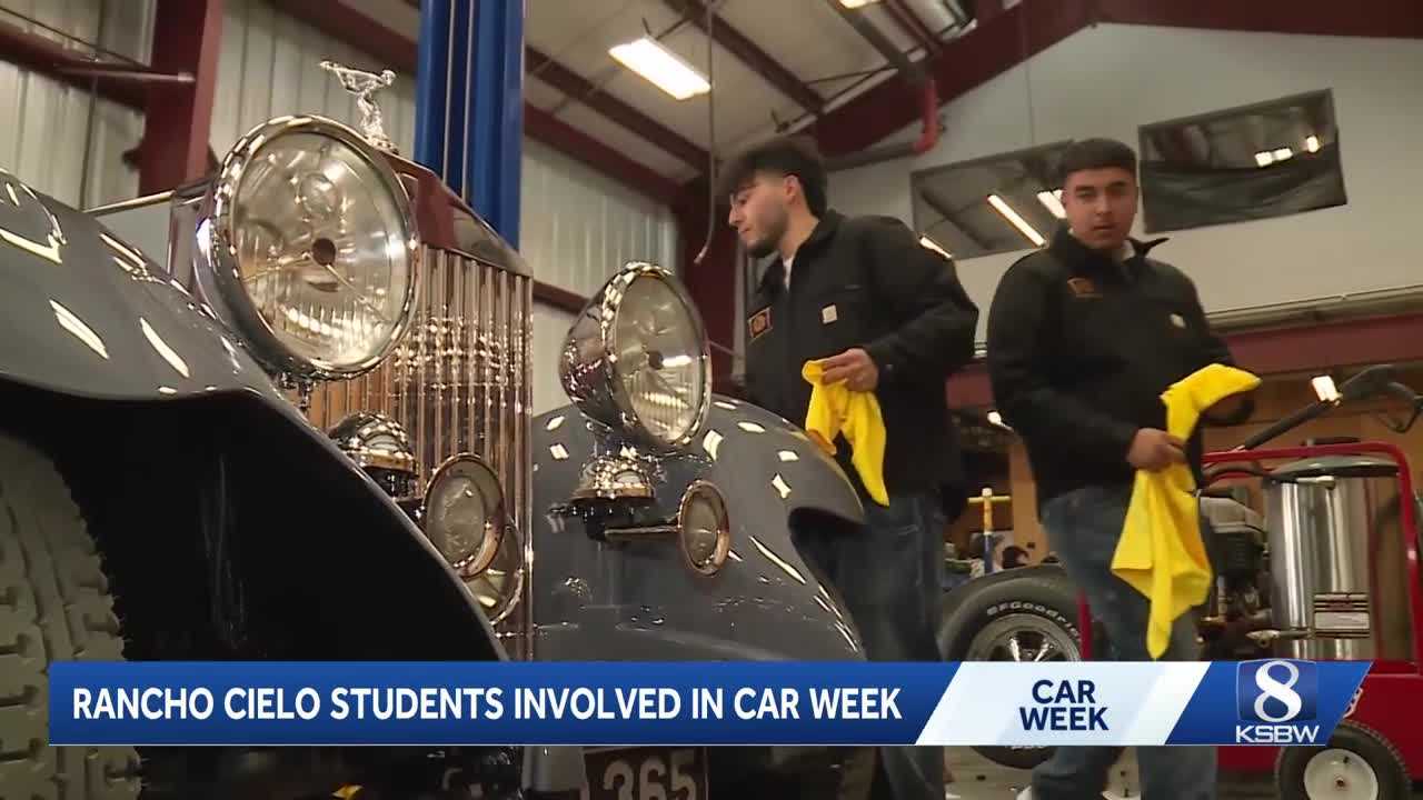 Rancho Cielo students to showcase restored Rolls-Royce at Concours d'Elegance