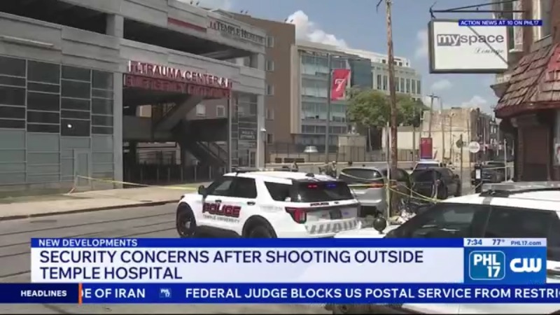 Shooting near emergency room brings renewed calls for stronger security at Temple Hospital