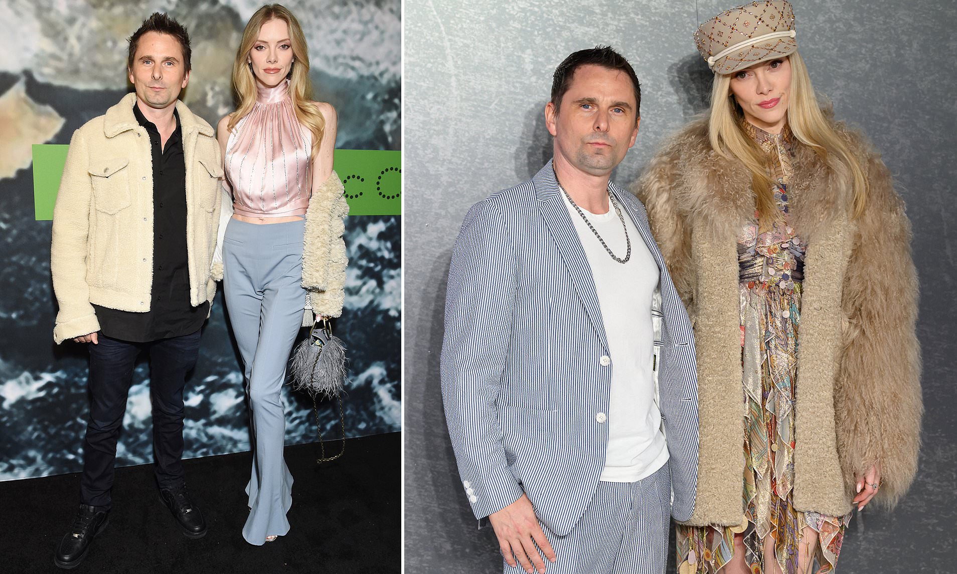 Muse frontman Matt Bellamy files to divorce wife Elle Evans and seeks sole custody of their kids