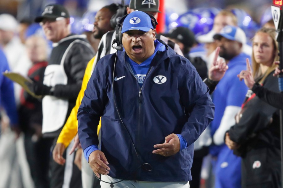 Sitake discusses frustrations with BYU resources
