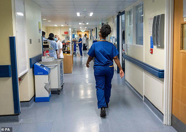 One nurse told the RCN their workplace was 'not fit for humans' while another described their working environment as 'unbearably hot'