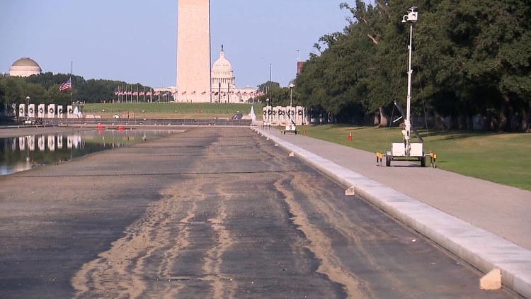 'Rushed and botched' | Olympian accused of vandalizing Reflecting Pool won't face charges after prosecutors admit construction flaws