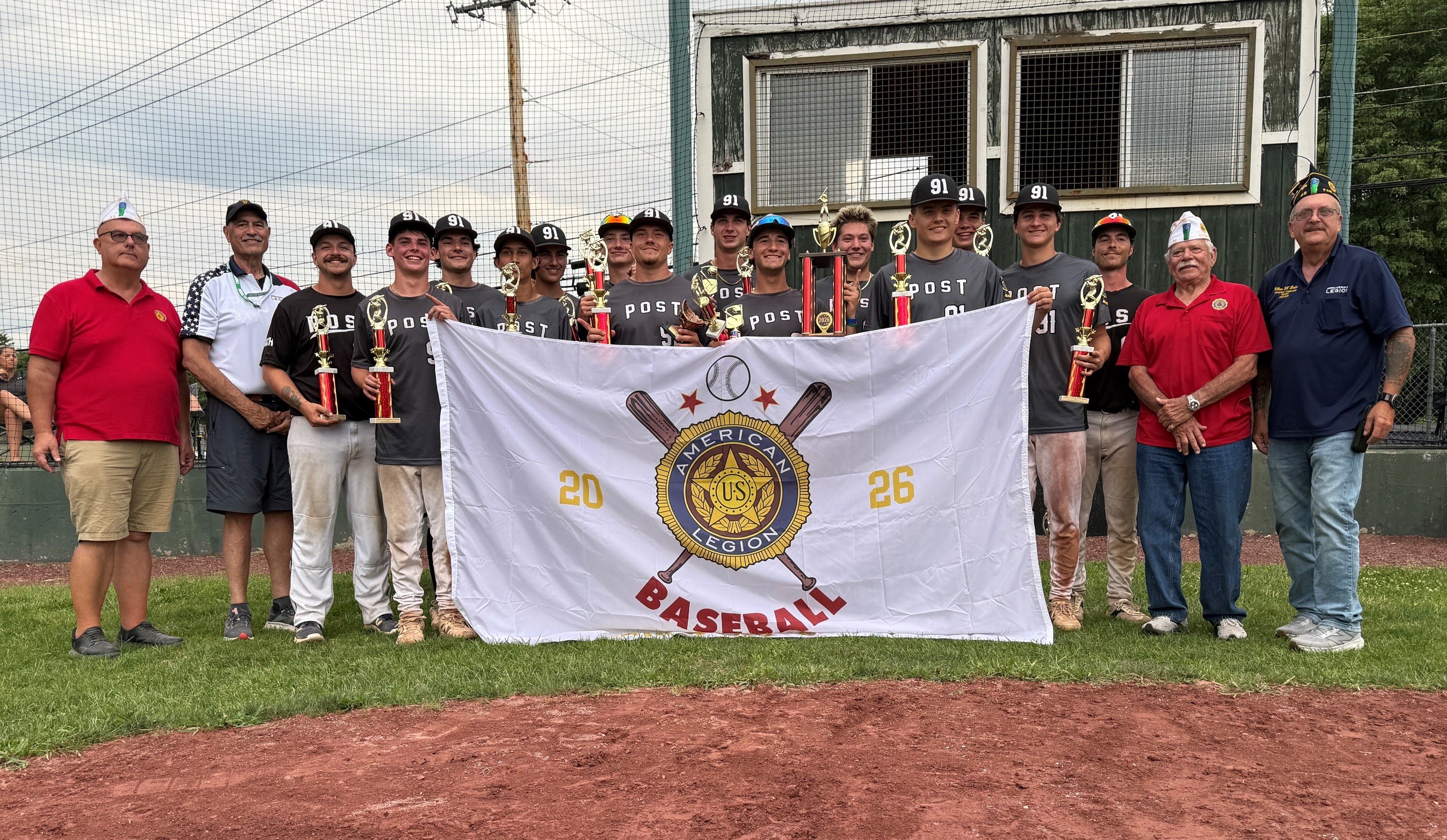 Essex Post 91 wins Vermont American Legion Baseball state tournament