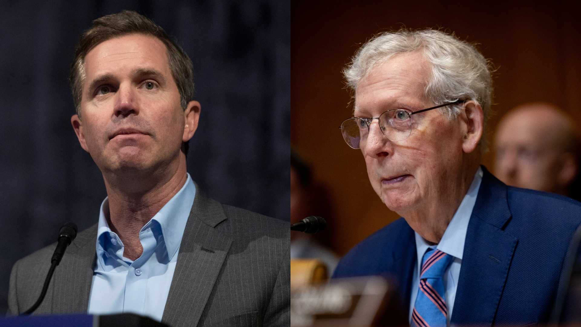 Beshear says Aug. 3 has no legal impact on options if McConnell vacates seat