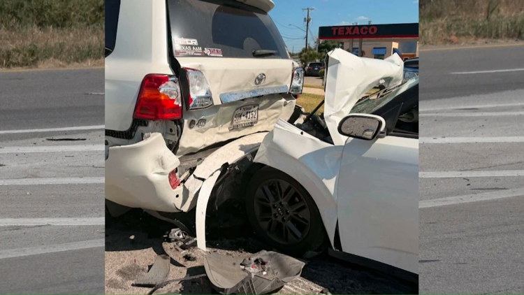 'It hit me full speed' | Survivor of five-car crash recounts speeding Kia with no driver at the wheel