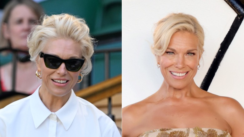 Hannah Waddingham's voluminous short hairstyles are perfect for older ...