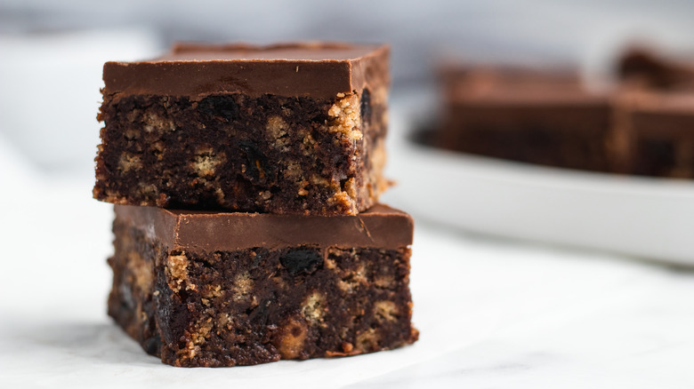 Chocolate tiffin recipe