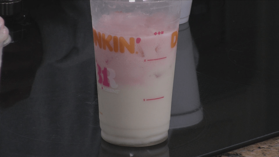 Trying the King Kylie collection at Dunkin'