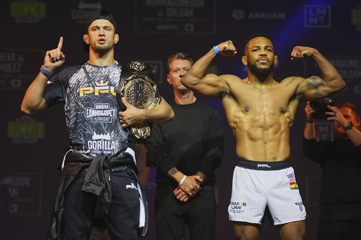 PFL New York live streaming results, video highlights | Nurmagomedov vs. Colgan