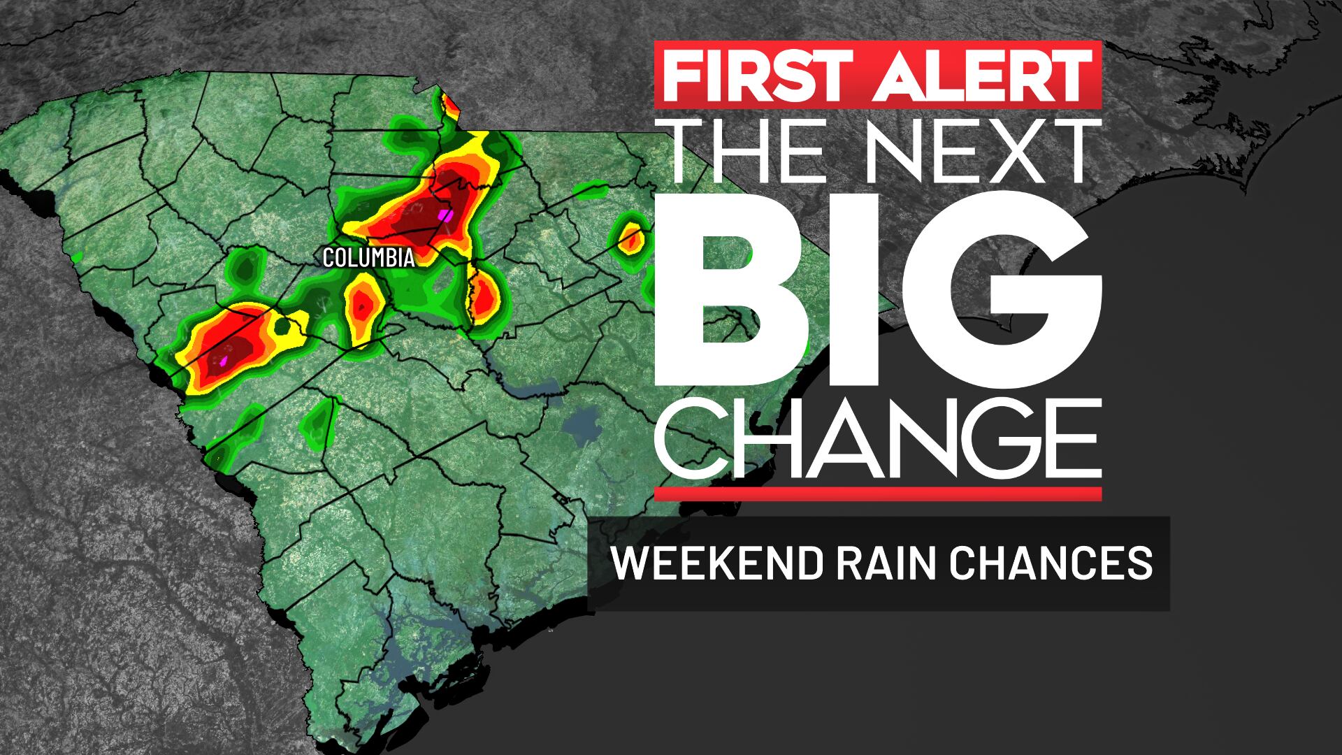 First alert: Tracking potential of rain and storms at times this weekend