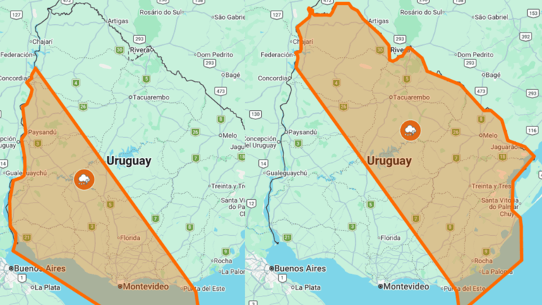Inumet elevó a naranja la alerta por tormentas severas y el fenómeno ...