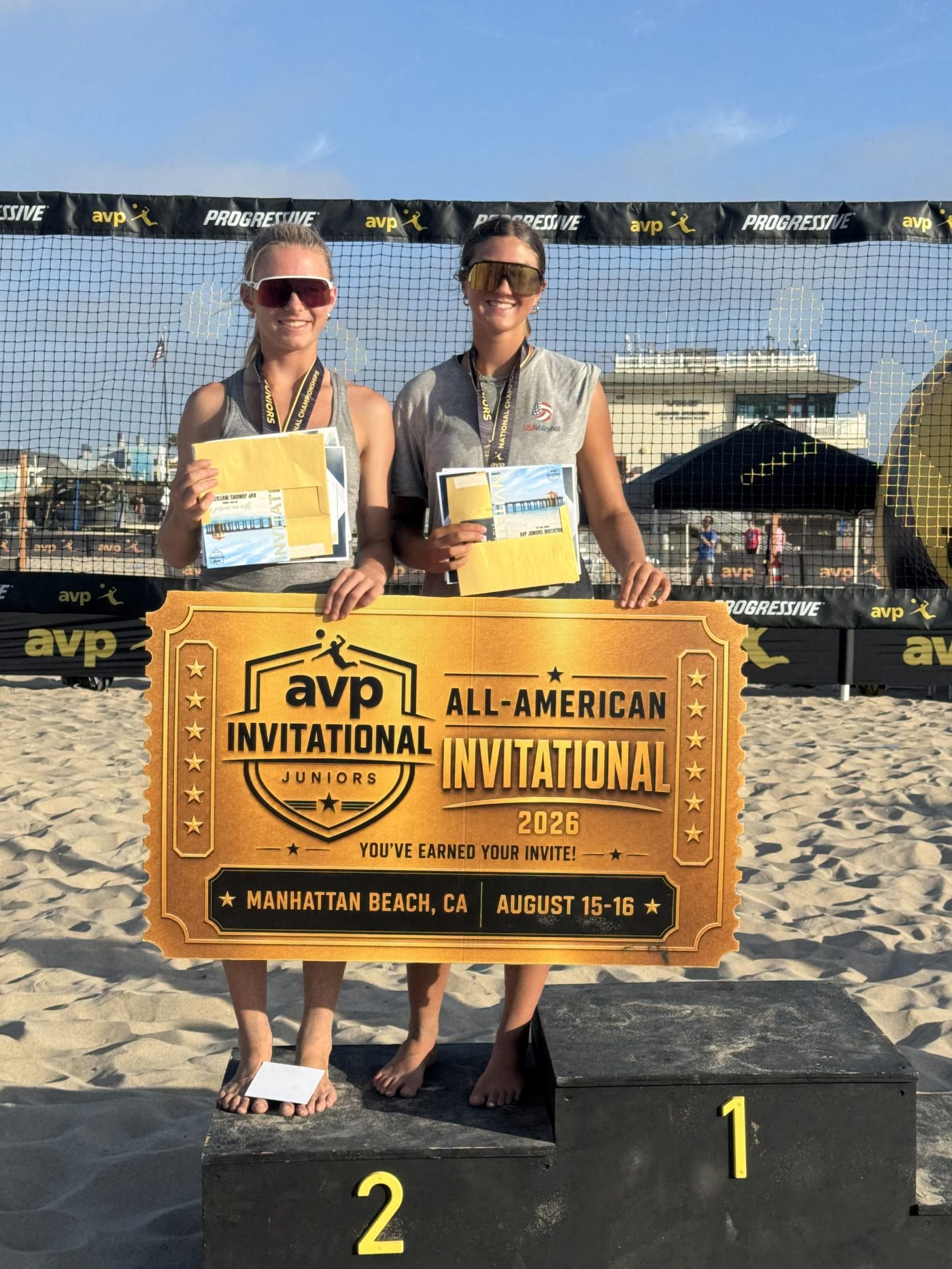 Santa Cruz’s Haisley Flanagan, teammate take second at AVP Juniors ...