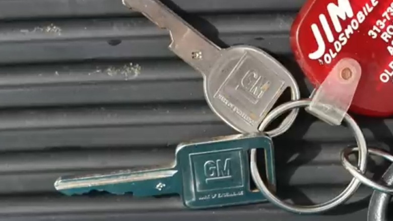 Why did older classic cars have two keys?