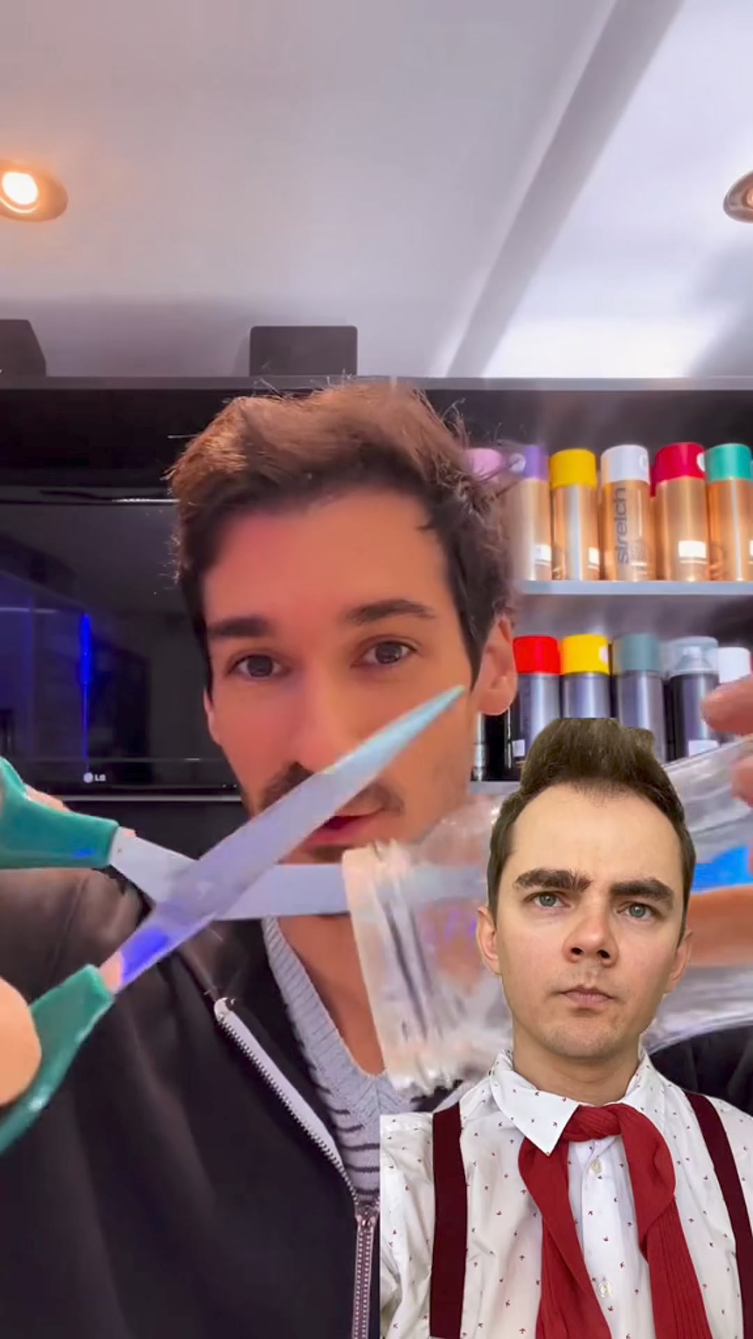 Sharp scissors hack