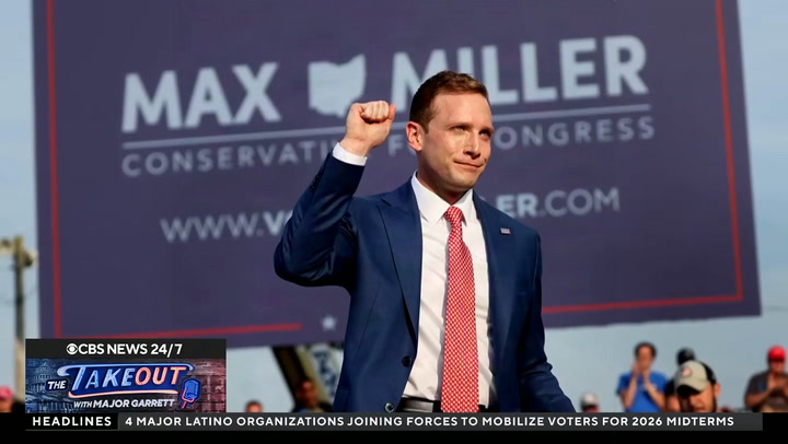 Bernie Moreno won't say if Max Miller should leave Ohio race after abuse claims