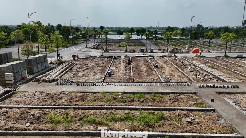 Khu đất tái định cư cho cầu Trần Hưng Đạo, cầu Tứ Liên đồng loạt xây dựng