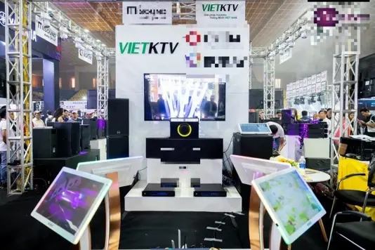 Báo điện tử Tiền Phong Hình ảnh sản phẩm máy hát karaoke của VietKTV. Ảnh trang web VietKTV 1