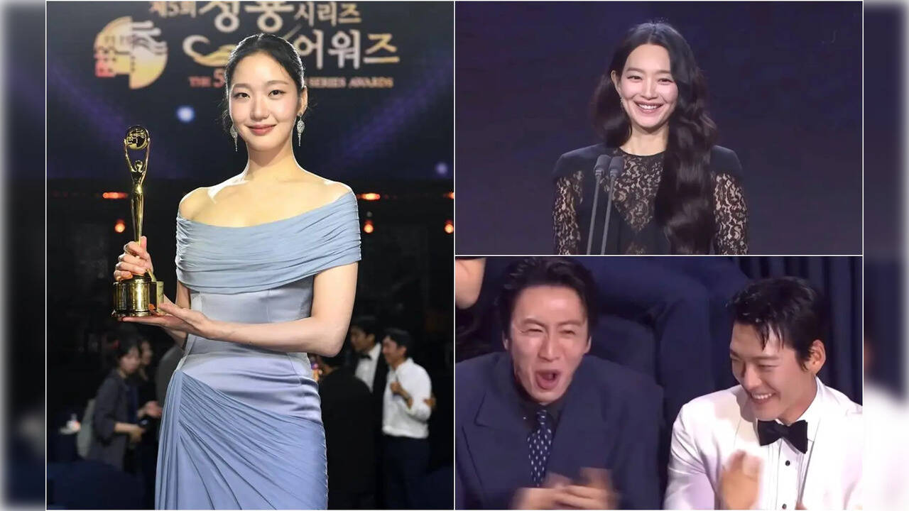 Blue Dragon Series Awards 2026: Kim Go-eun wins Daesang, Shin Min-ah, Kim Woo-bin's married couple vibes - full winners