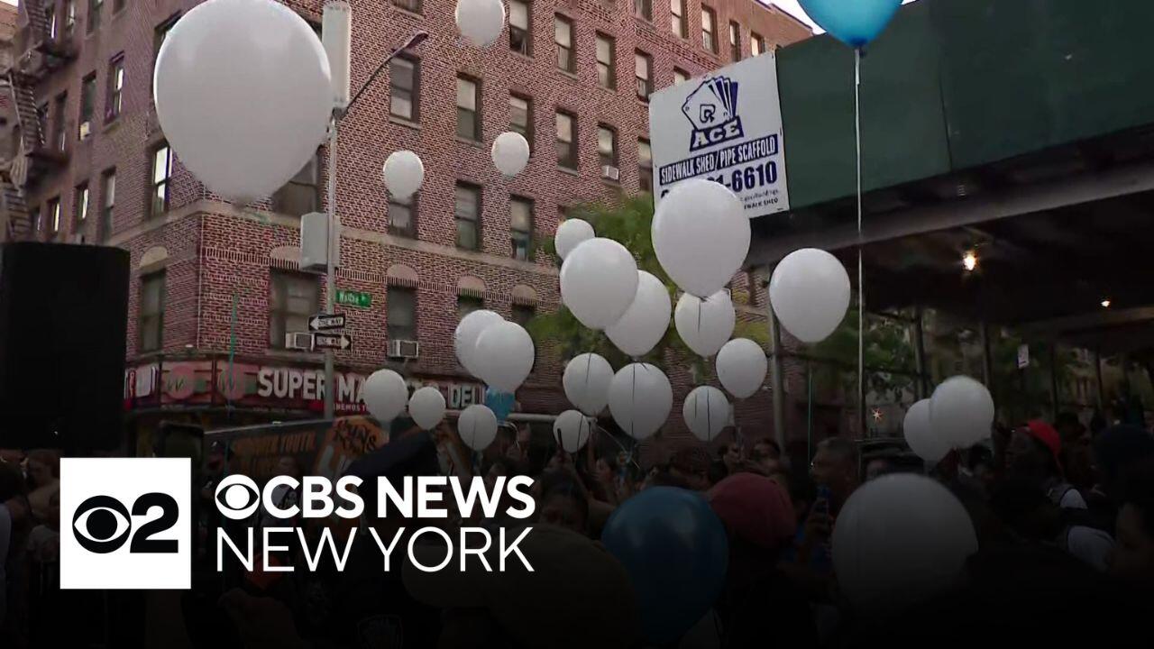 Bronx community holds vigil for 12-year-old killed in stray bullet shooting