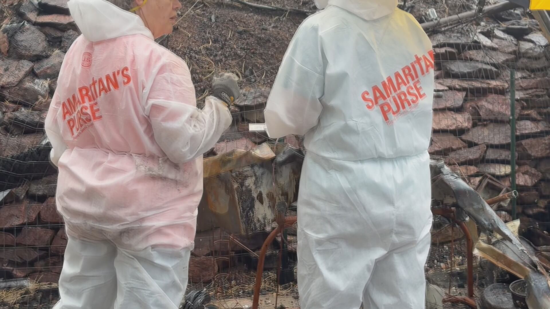 Flash flood warning impacts volunteer cleanup crew's work on Aspen Acres Fire