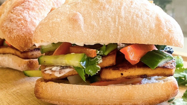 Tofu banh mi recipe