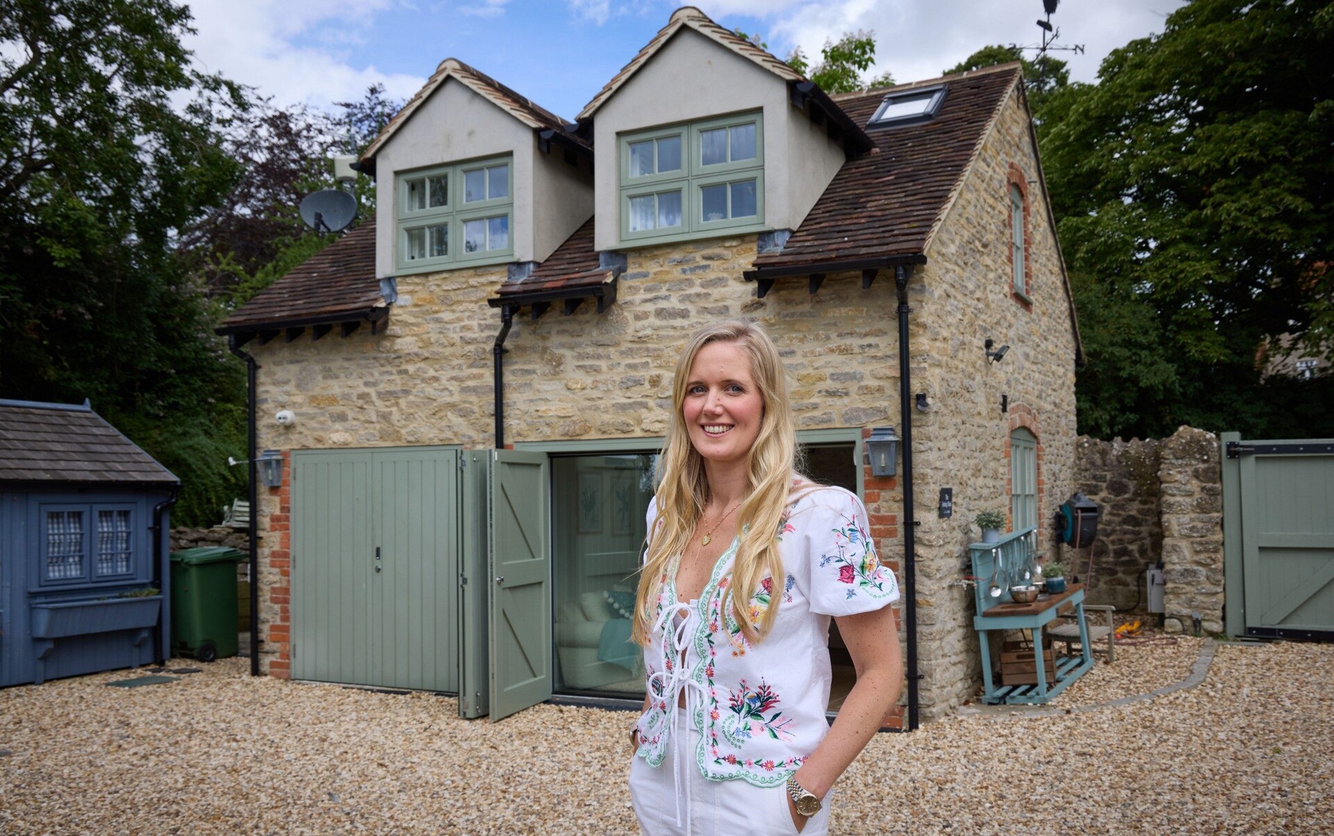 We converted an old garage into a self-catering guesthouse