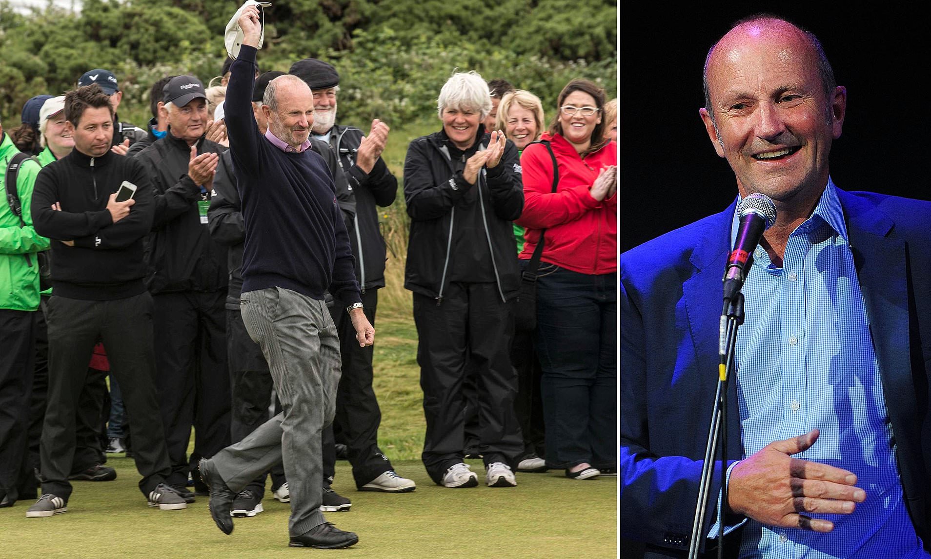 Comic Fred MacAulay reveals his brush with death after a freak accident with his golf buggy