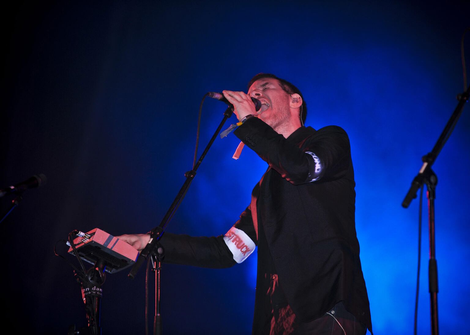 Massive Attack banned from Singapore for displaying Palestinian flag