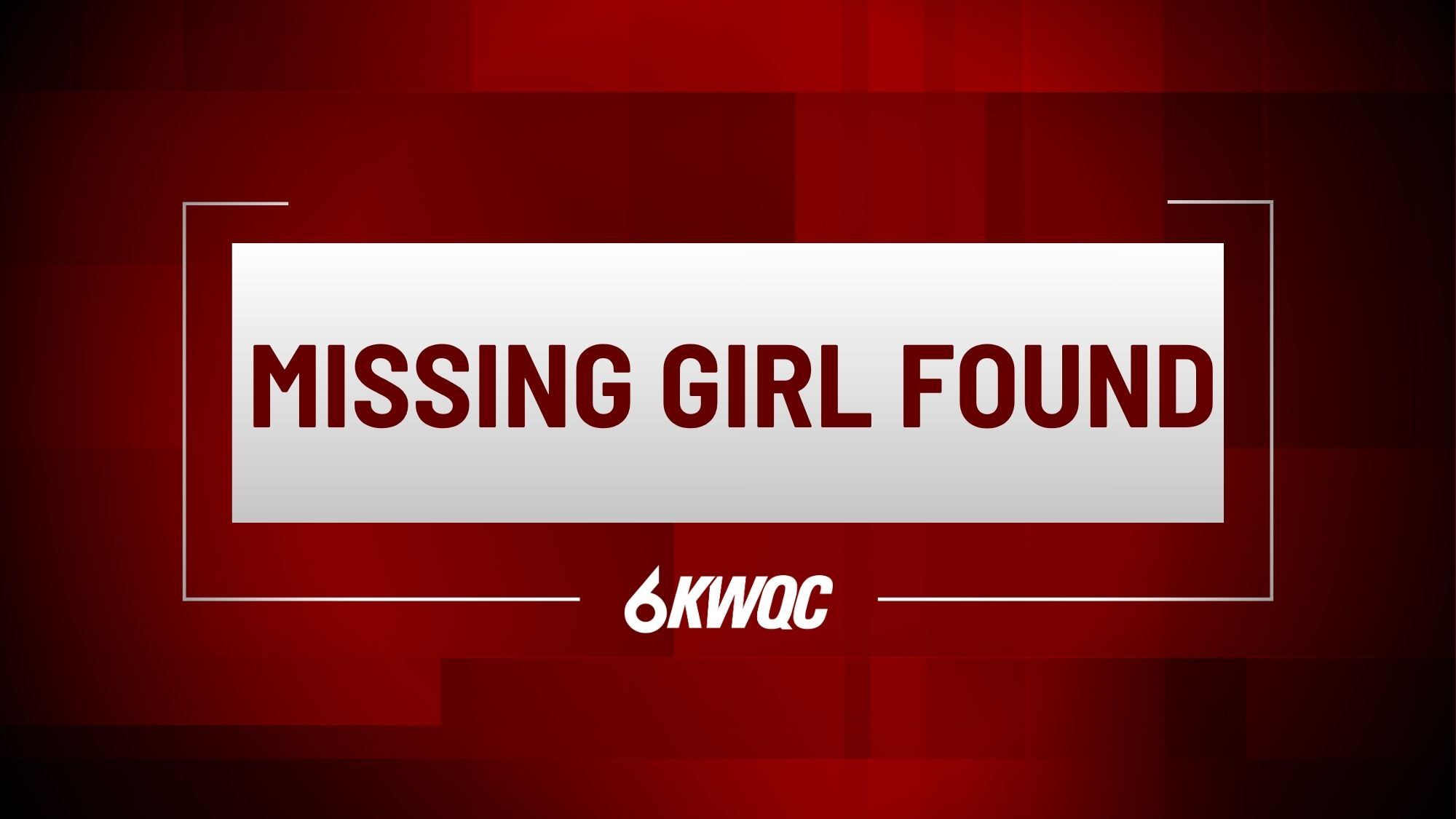 Girl reported missing in Scott Co. found, deputies confirm