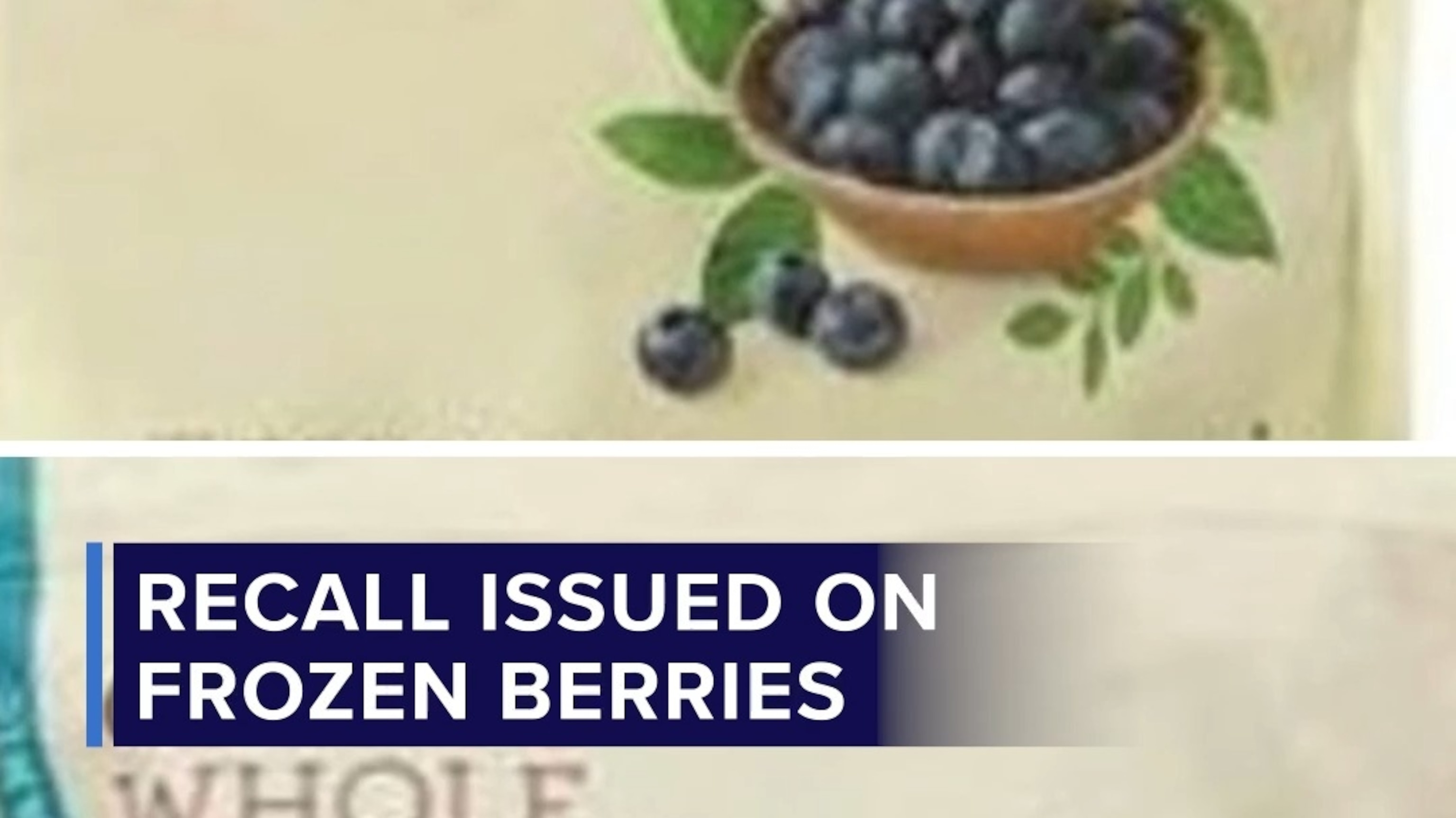 Recall issued on frozen berries