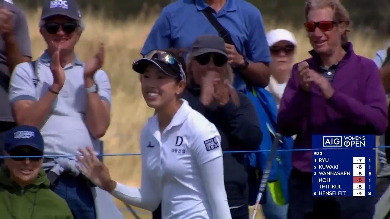Noh jumps into three-shot lead in the Women's Open