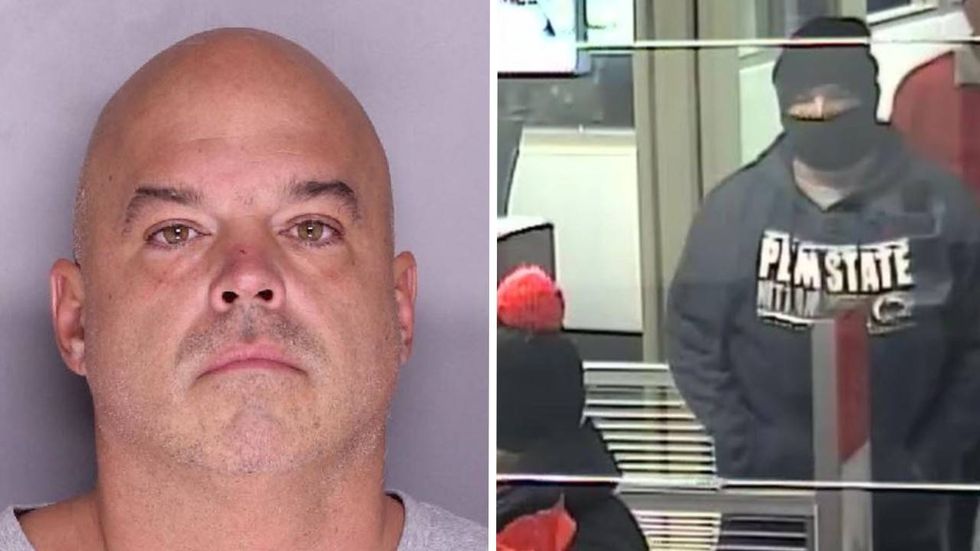 New York man gets 9-18 years in prison for Bucks, Montgomery and Delaware County bank robberies