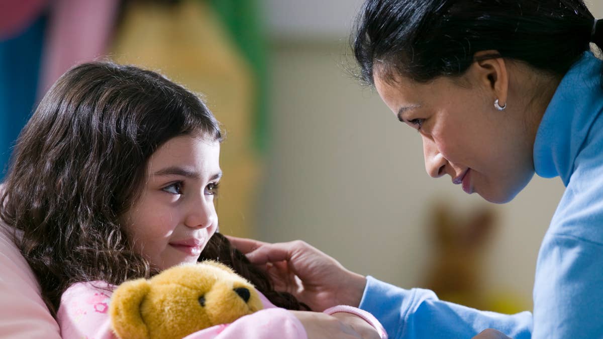 Child psychologists reveal why the bedtime chat is crucial for your child's sleep