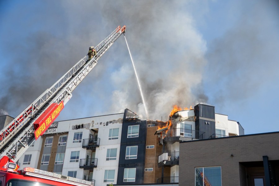 Fire official gives update on massive Midvale apartment fire