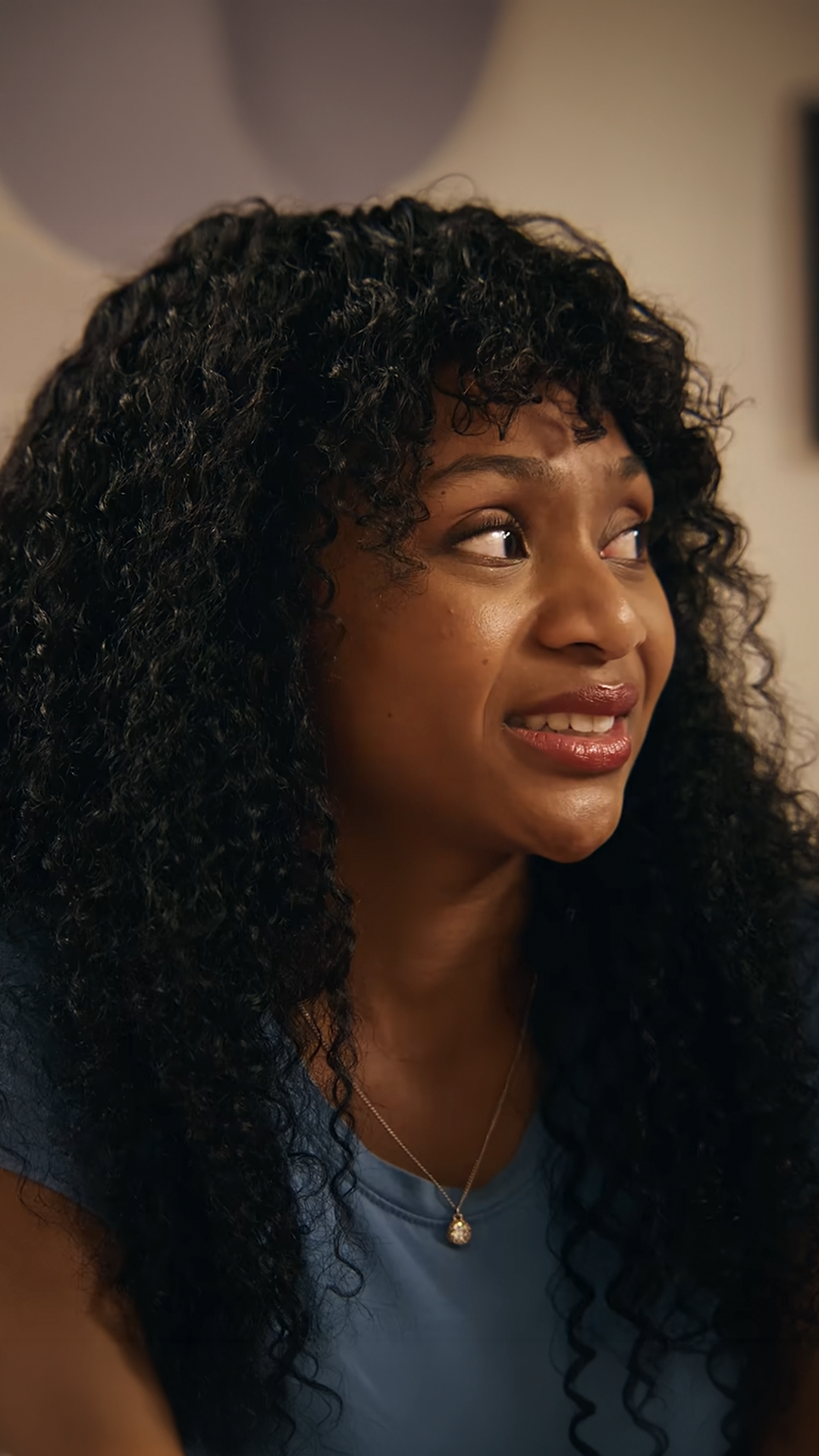 The moment she discovers her life is fake!