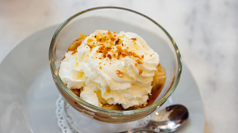 Bananas and a canned ingredient are the base you need for this super-simple dessert
