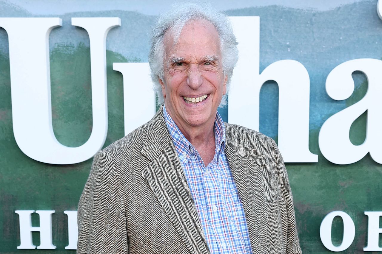 Henry Winkler in June Credit: Leon Bennett/Getty