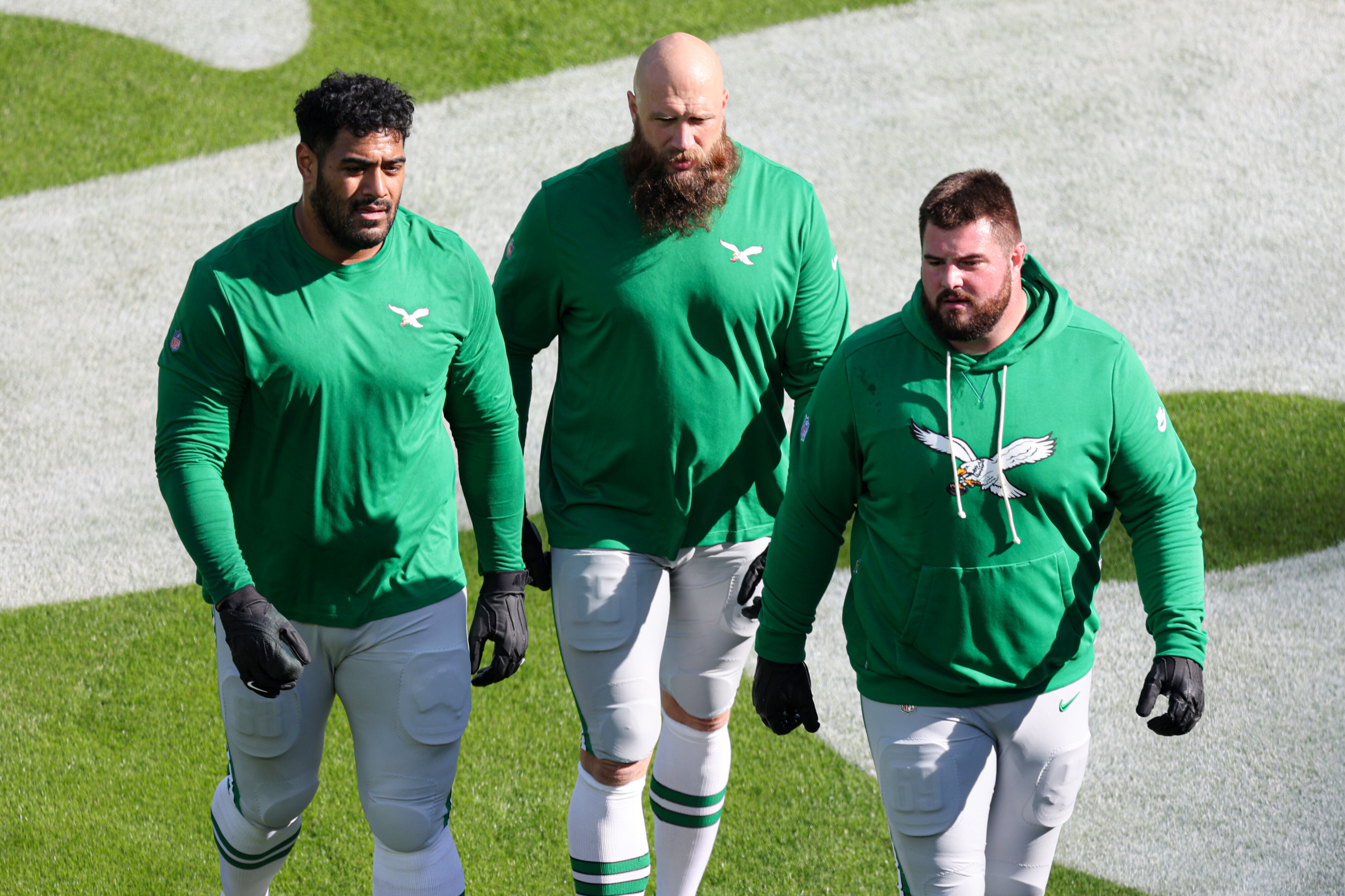 ‘They don't pay you to be hurt': Landon Dickerson says he's learned his lesson about rushing back from injury