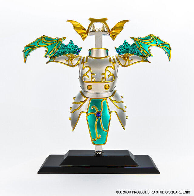 ずっしり重い…!『ドラクエ』伝説の武具やモンスターがメタルフィギュア化、「天空の鎧＆天空の兜」など全7種類