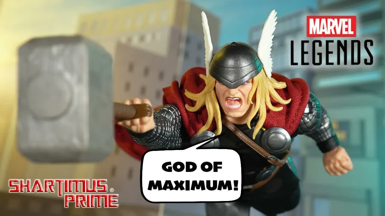 Marvel Legends Thor Maximum Series Oliver Coipel comic Hasbro action ...