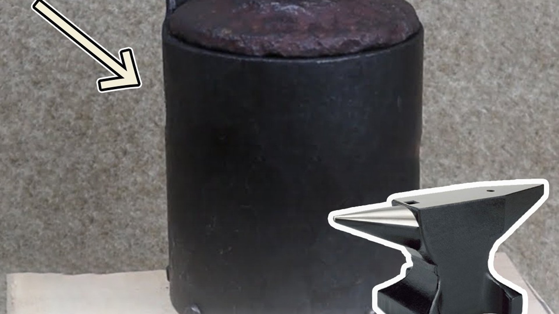 Scrap metal restoration reveal