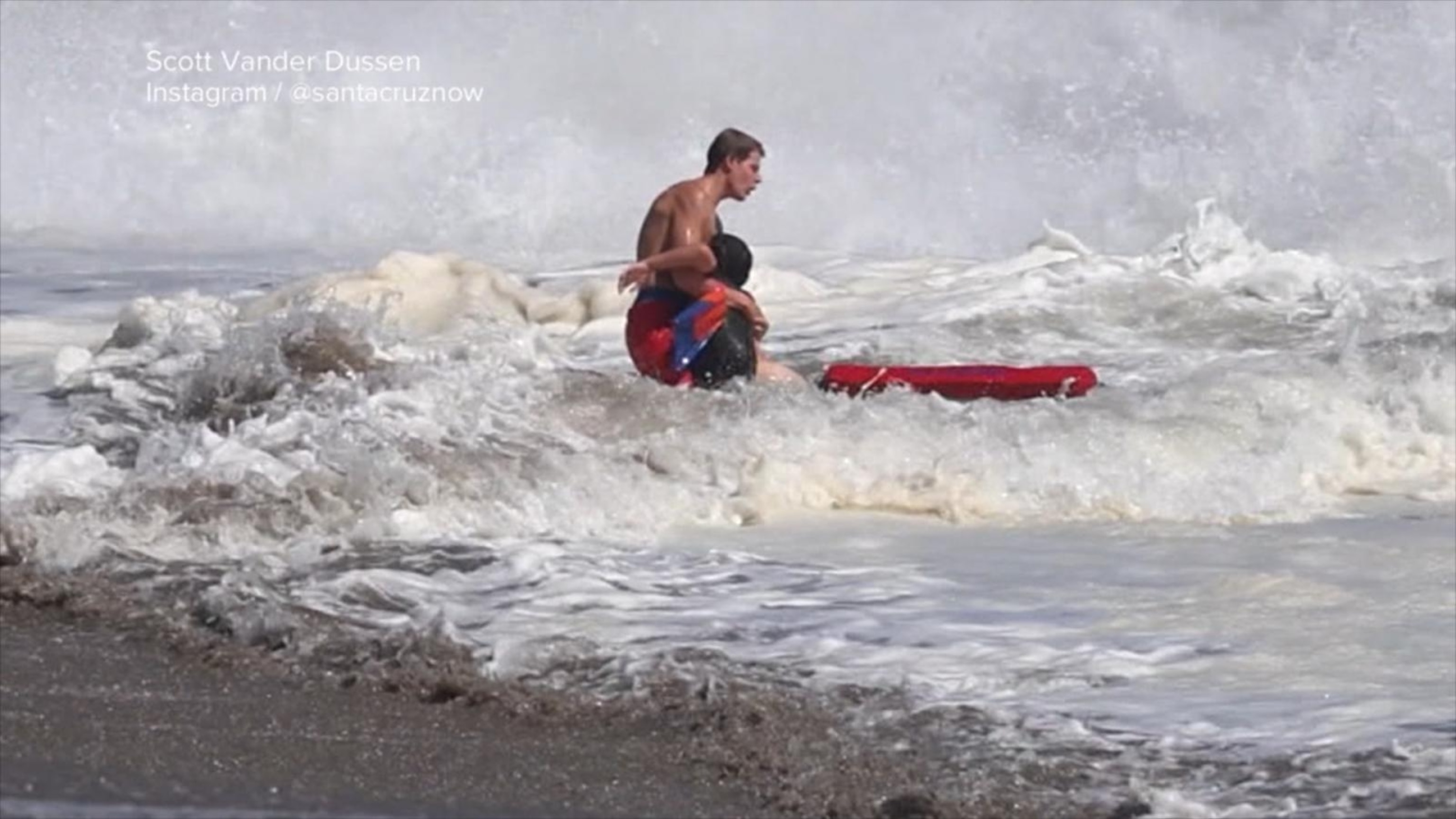 America Strong: Lifeguard heroically who rescues boy speaks out for the ...
